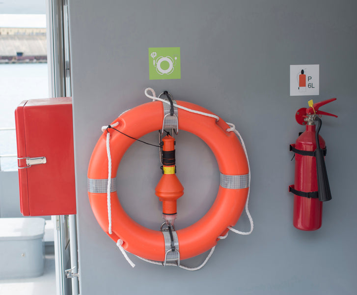 Where to Store a Fire Extinguisher on a Boat