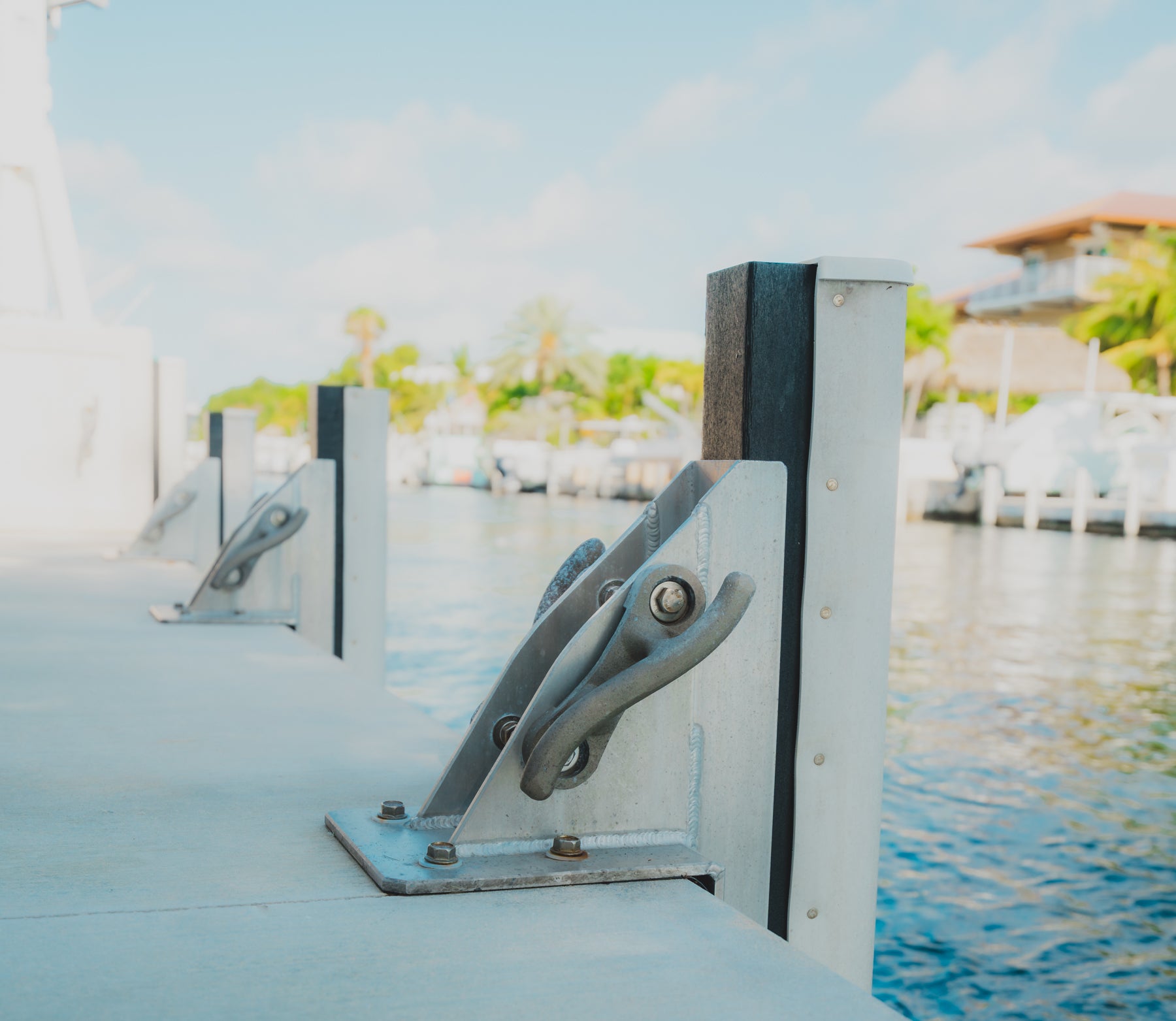 Fender Braces at Haven Dock and Marine