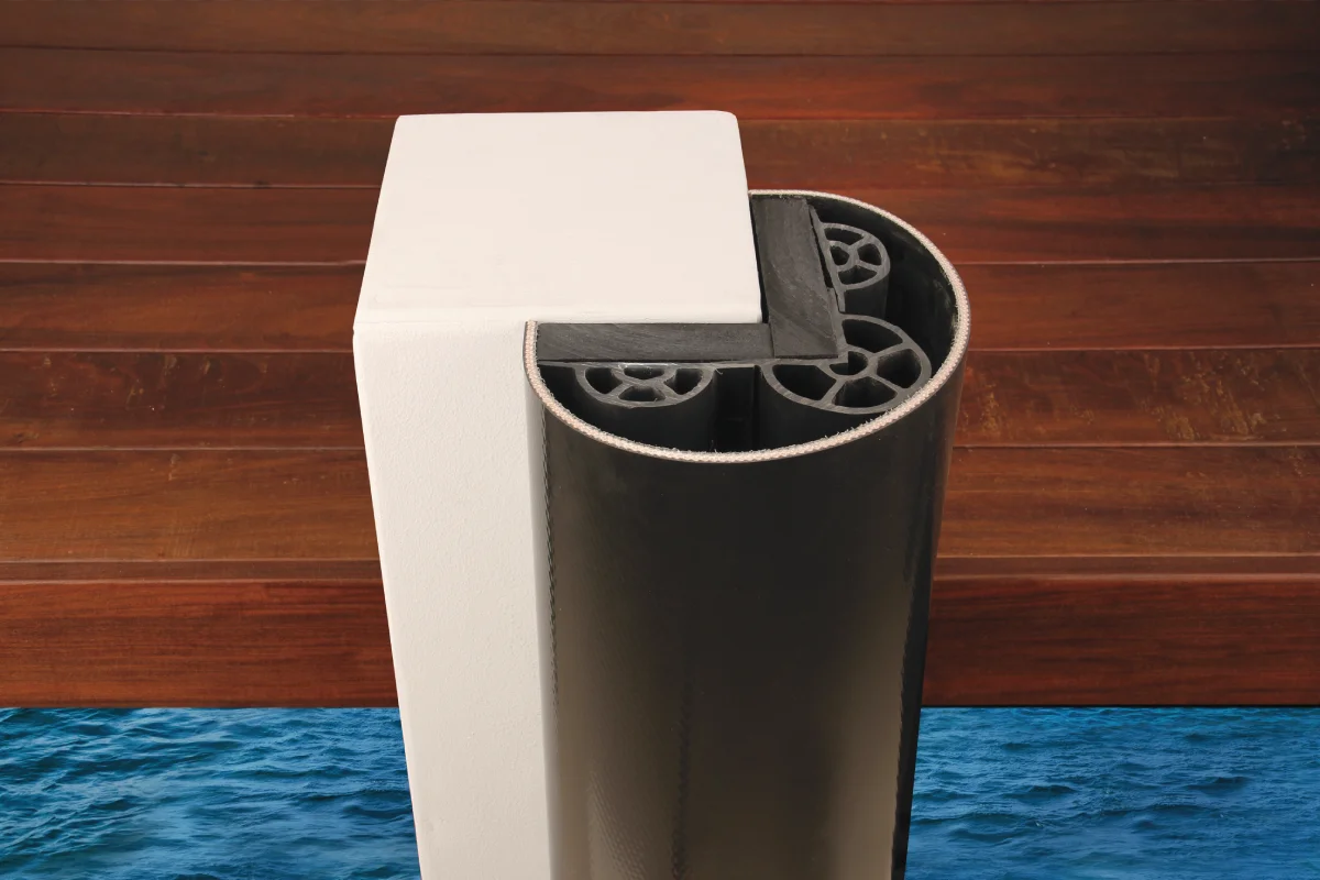 FEND-OFF Heavy Duty Corner Fender and Bumper Docks Boats and Marinas
