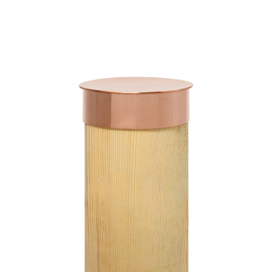 copper round piling cap