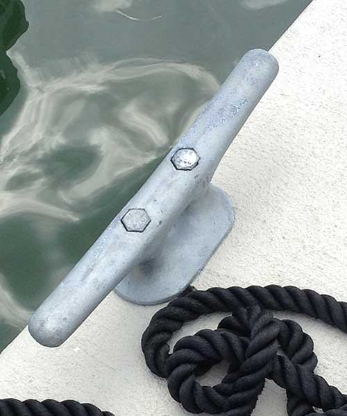 Heavy Duty Galvanized Cleats Cleats Mooring Haven Dock and Marine