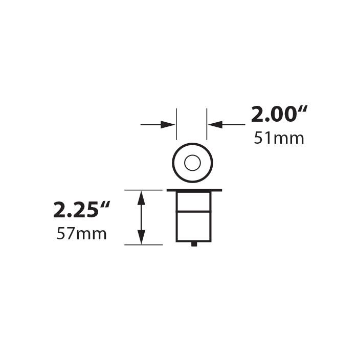 Focus Industries® 1.5W G4 LED, Brass Paver Insert Light Lighting Focus Industries