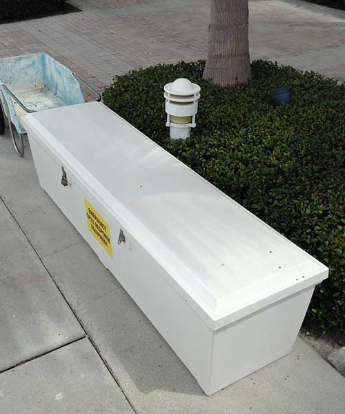 Large C&M Marine Dock Box Dock Accessories Dock Box Haven Dock and Marine