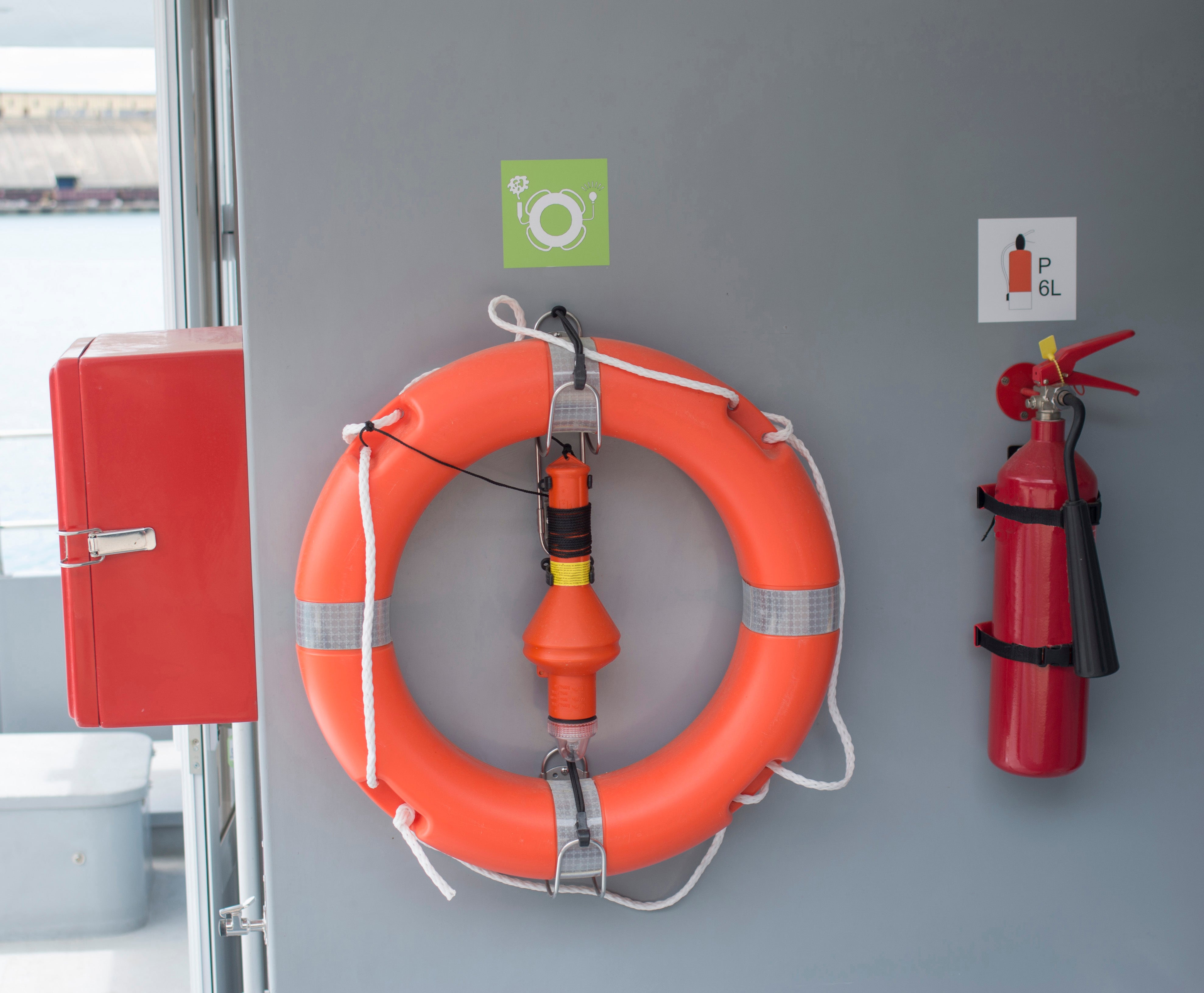 Where to Store a Fire Extinguisher on a Boat - Haven Dock & Marine