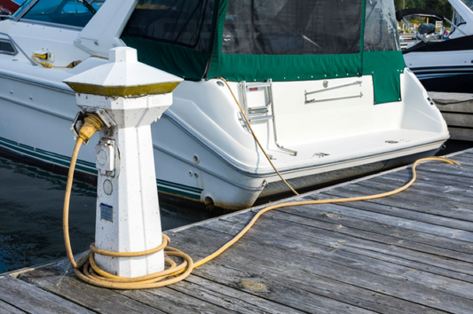 dock power pedestal