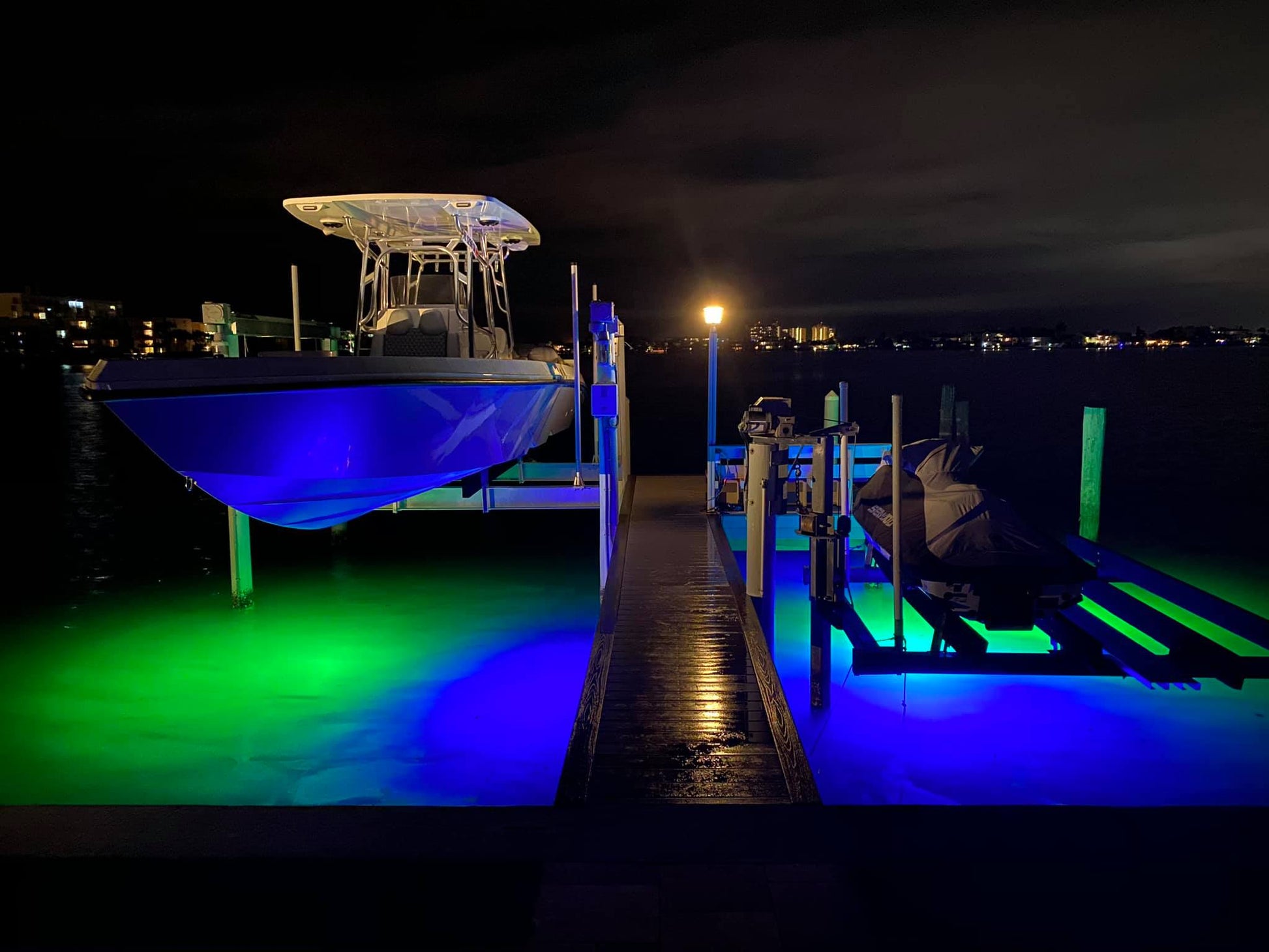 Anglers LED Lighting Underwater Haven Dock & Marine