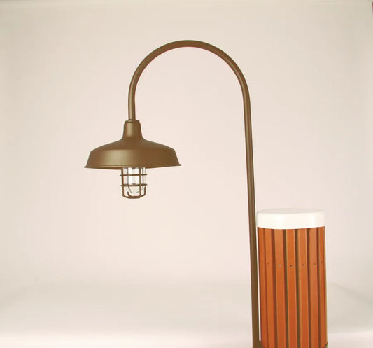 Broward Casting™ Piling Mounted Wharf Light