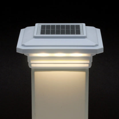 Lake Lite™ 4"x4" Solar Post Cap Light for Vinyl Lighting Solar Lake Lite