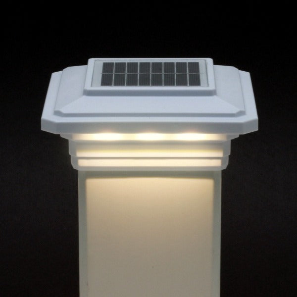 Lake Lite™ 4"x4" Solar Post Cap Light for Trex Classic White Lighting Solar Lake Lite