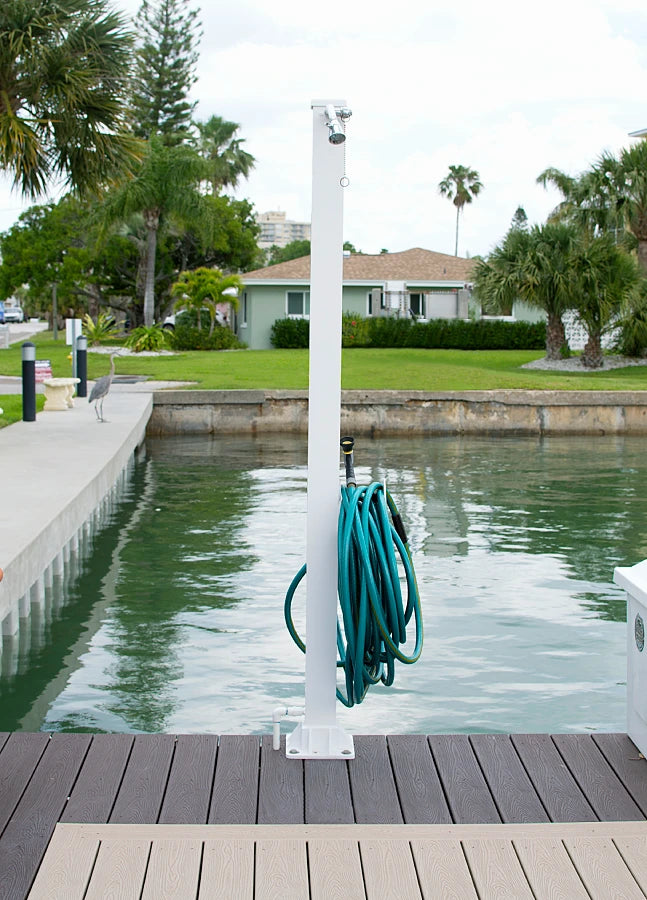 7' Marina Shower Dock Accessories Shower Haven Dock and Marine