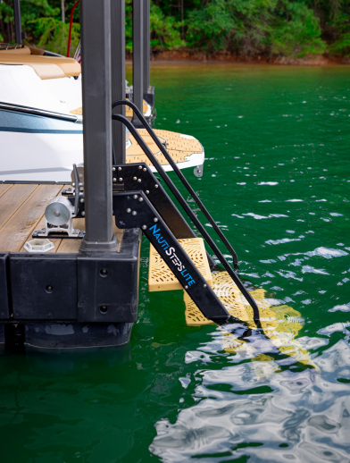 NautiSteps Lite Spring-Assisted Dock Ladder