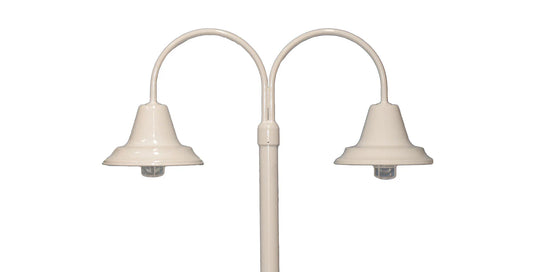 Broward Casting™ Oxford Double Wharf Light for Outdoor Dock and Marina