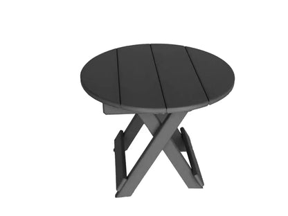 Round Folding Side Table Northwood Outdoor