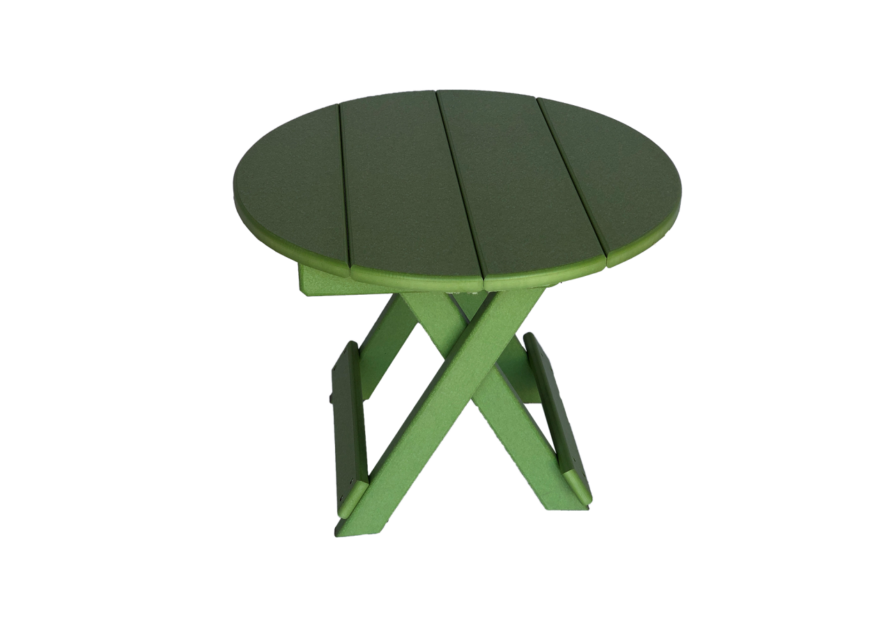 Round Folding Side Table Northwood Outdoor