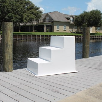 C&M Step Dock Storage Boxes Dock Accessories Dock Box Haven Dock and Marine