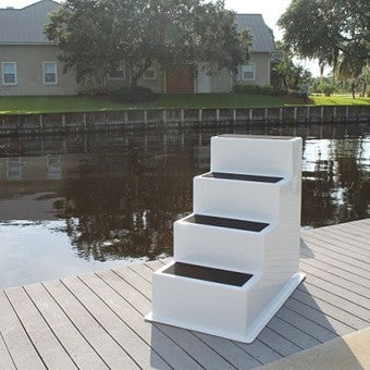 C&M Step Dock Storage Boxes Dock Accessories Dock Box Haven Dock and Marine