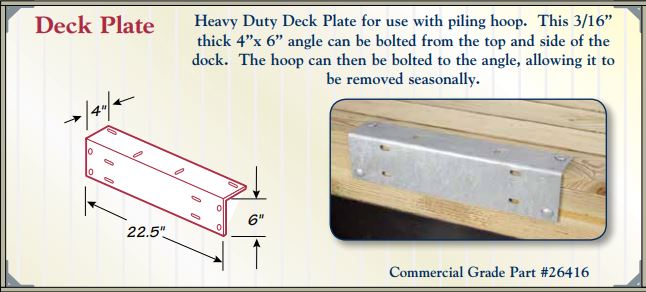 Floating Dock Hardware HD Deck Plate Floating Docks Hardware Haven Dock and Marine