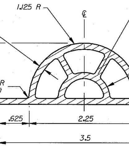 FEND-ALL® FA50 Light Duty Dock Fender Dock Fenders Fend All Haven Dock and Marine