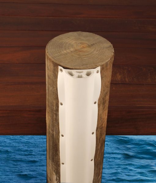 FEND-ALL® 250 Medium Duty Dock Fender 10' will ship cut in half White Dock Fenders Fend All Haven Dock and Marine