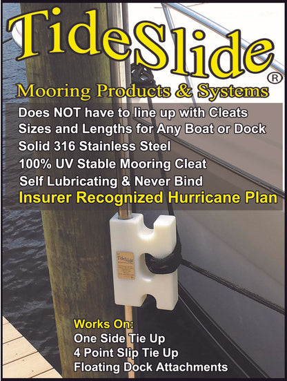 TideSlide® Mooring Tide Slides Haven Dock and Marine