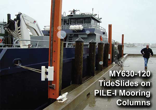 TideSlide® Mooring Tide Slides Haven Dock and Marine