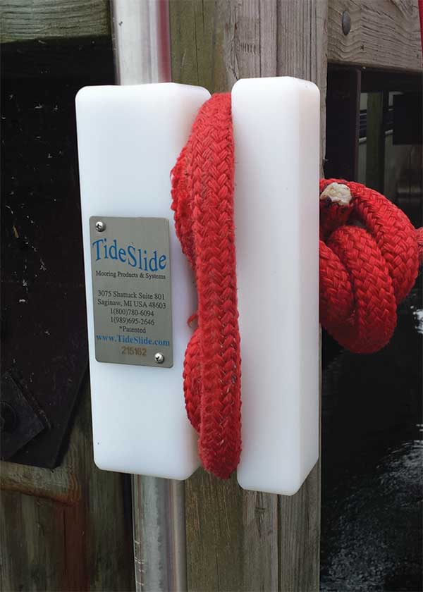 TideSlide® Mooring Tide Slides Haven Dock and Marine