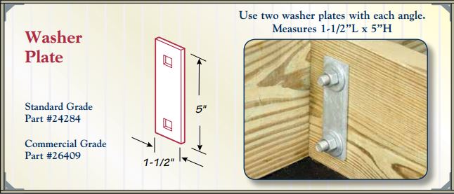 Floating Dock Hardware Washer Plate Floating Docks Hardware Haven Dock and Marine