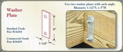 Floating Dock Hardware Washer Plate Floating Docks Hardware Haven Dock and Marine